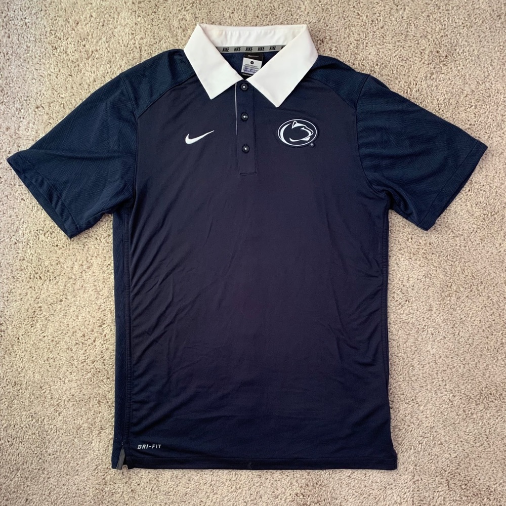 Nike Penn State Dri Fit Polo Shirt